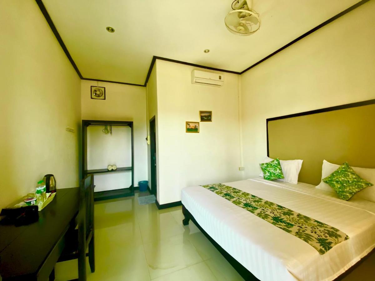 Green Guesthouse Dondet Don Det Bagian luar foto